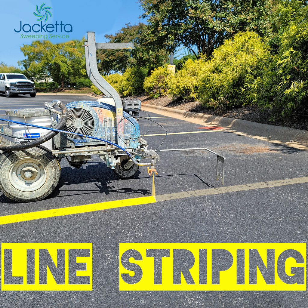 Stand Out with Professional Parking Lot Striping Services