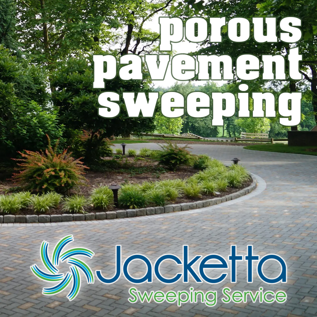 Optimal Maintenance with Regular Porous Pavement Sweeping